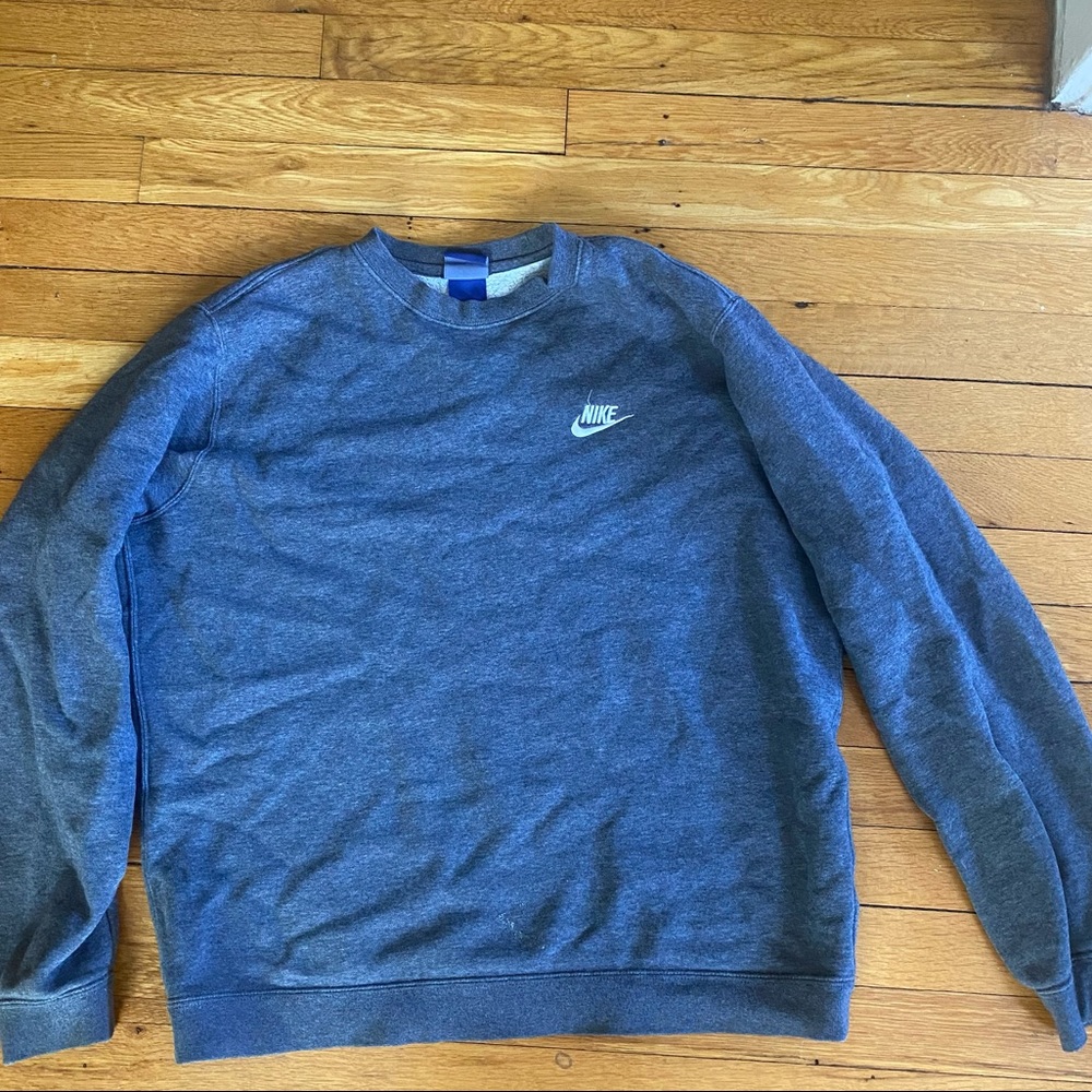 Grey Nike Crew Neck